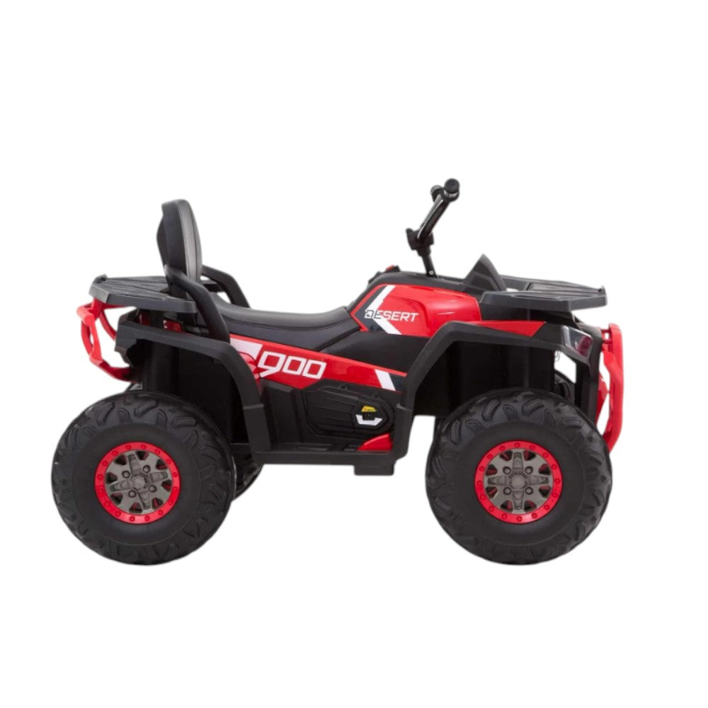 Cuatrimoto Recargable R/C Rojo/Negro 12V