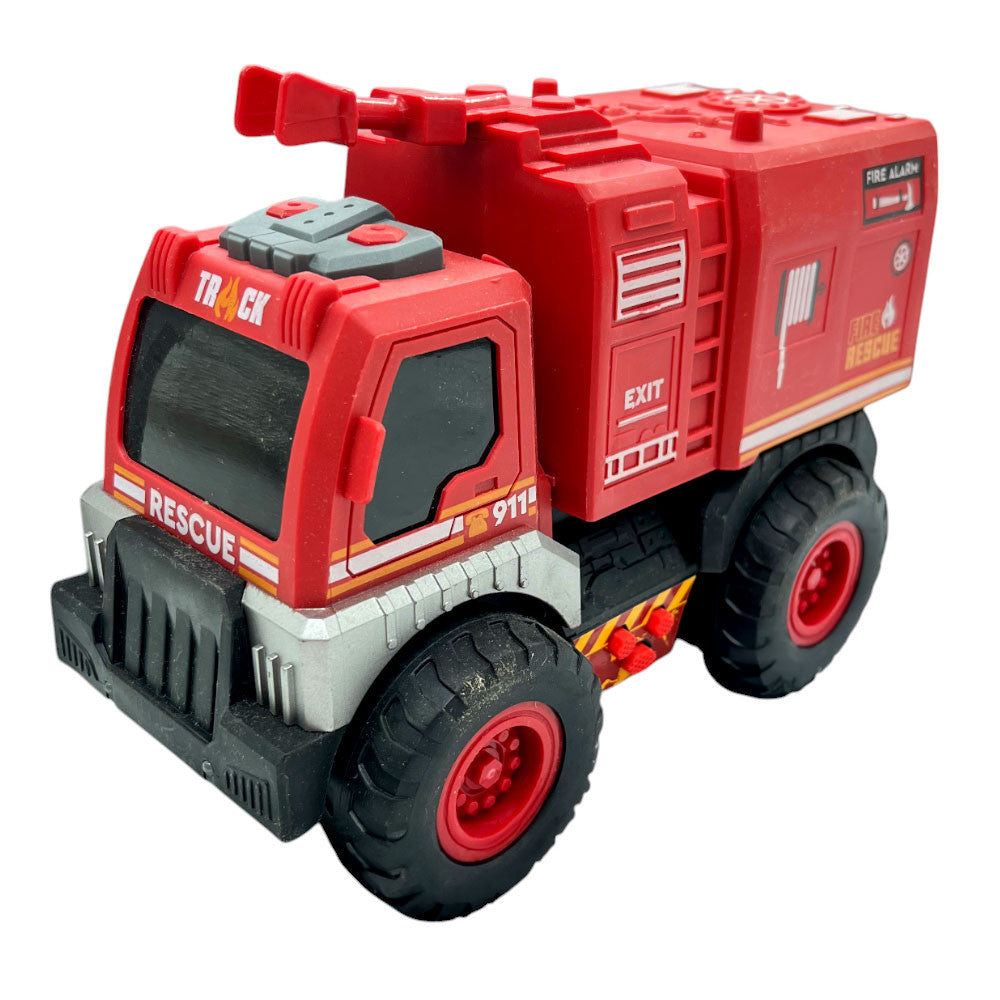 Camión Bombero 15 Cm C/Luces Y Sonido