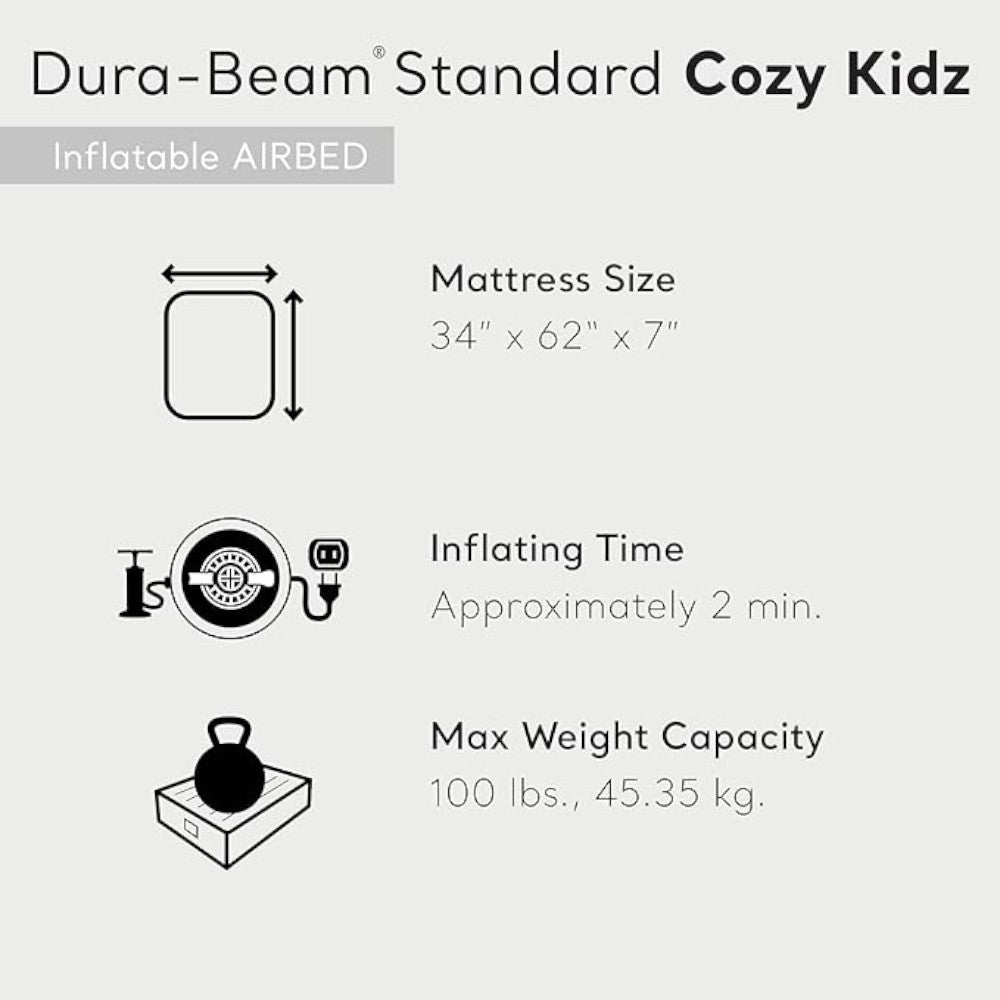 Colchón Inflable Infantil / Intex / Cozy Kidz™ Airbed / Surtido