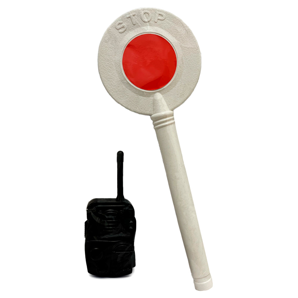 Disfraz Chaleco De Inspector De Tránsito Con Accesorios T-Única