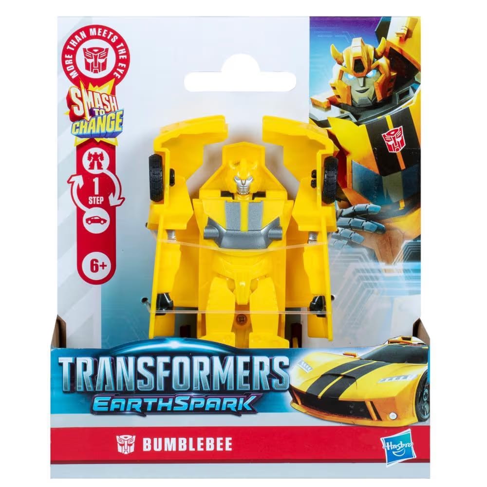 Figura Transformers Earthspark Step Smash Changers