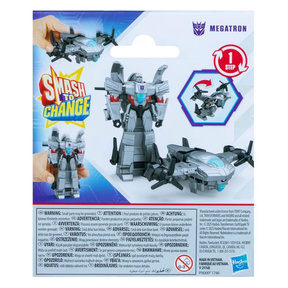 Figura Transformers Earthspark Step Smash Changers