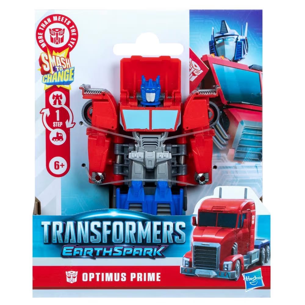 Figura Transformers Earthspark Step Smash Changers