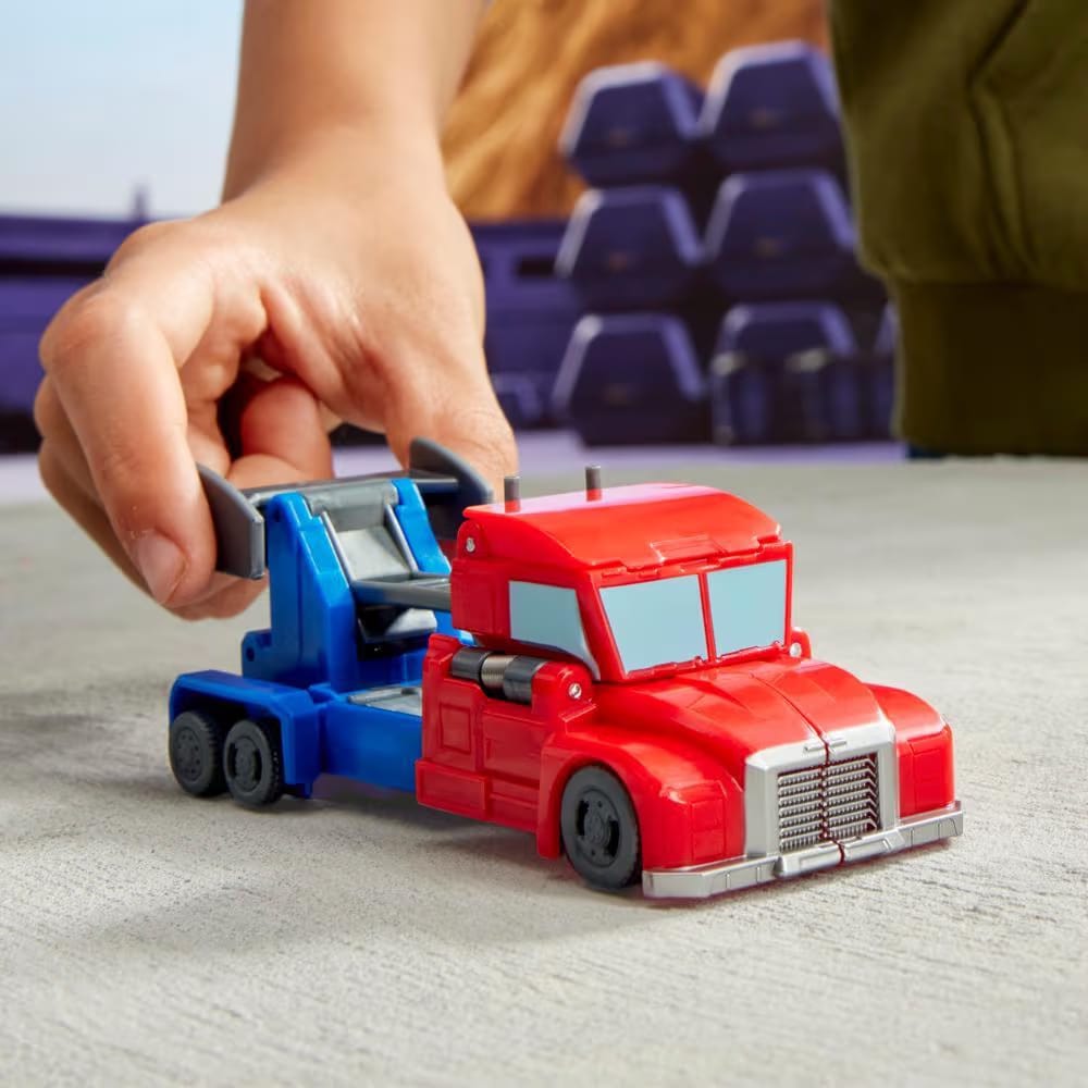 Figura Transformers Earthspark Step Smash Changers