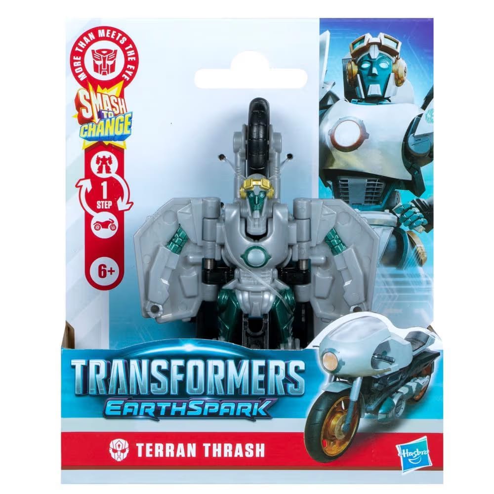 Figura Transformers Earthspark Step Smash Changers