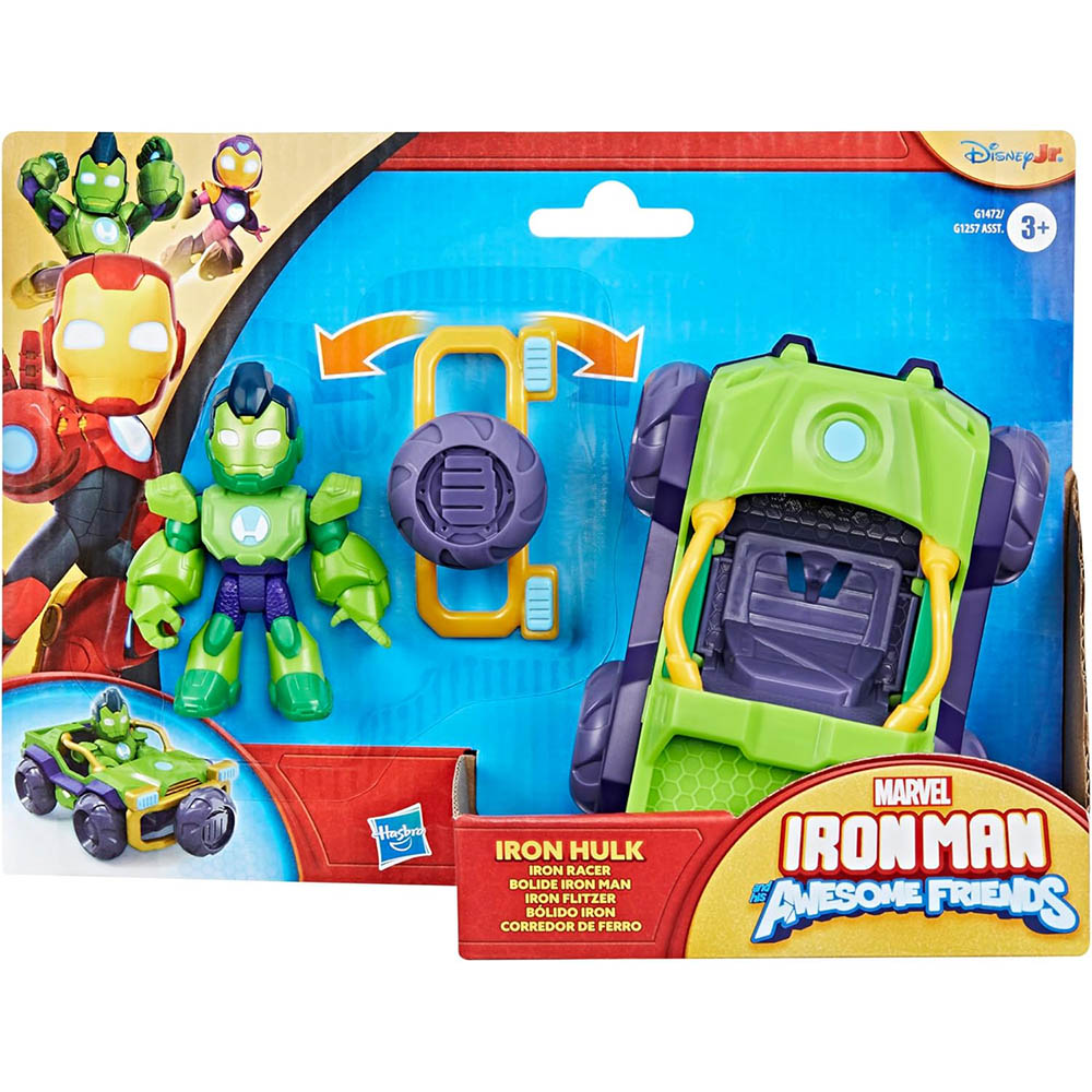 IMF Vehículo Figura Surtido / Iron Man and His Awesome Friends