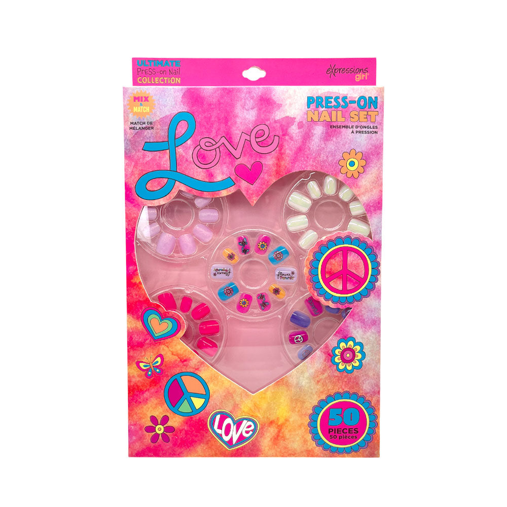 Juego De Uñas De 50 Piezas Love