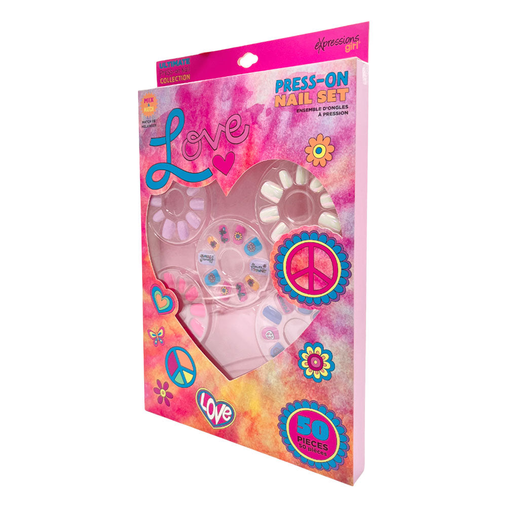 Juego De Uñas De 50 Piezas Love