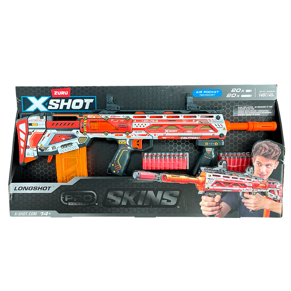 Lanzador Skin Sinister c/40 Dardos / Zuru X-Shot