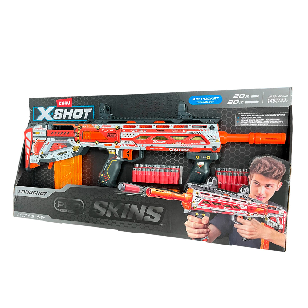 Lanzador Skin Sinister c/40 Dardos / Zuru X-Shot