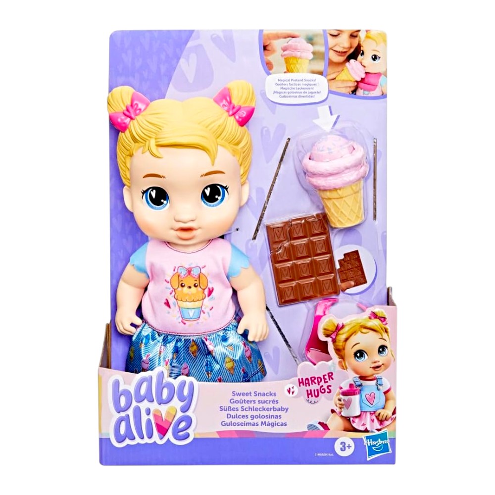 Muñeca Bebé Sweet Snacks BLDH Harper / Baby Alive