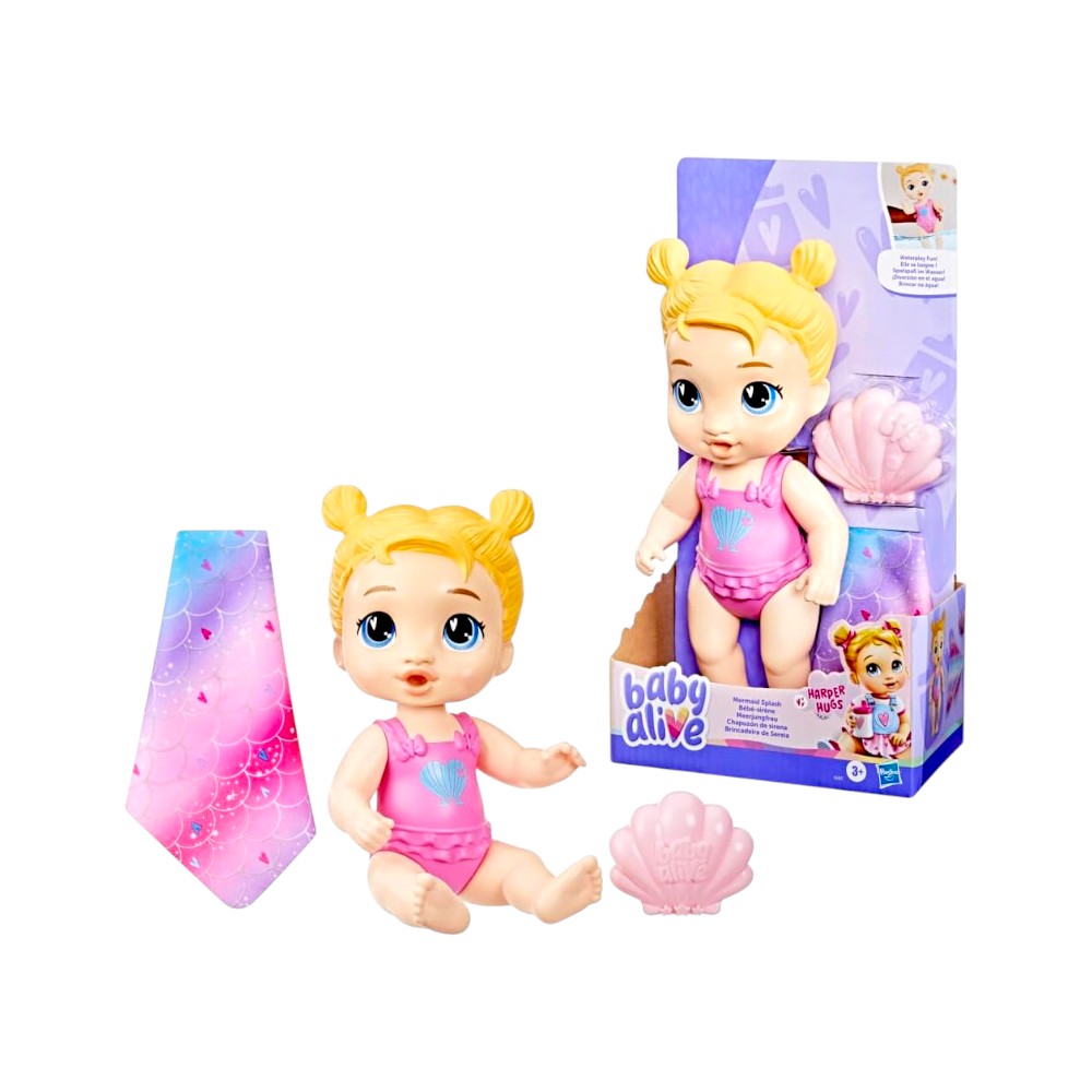 Muñeca Bebé Mermaid Splash BLDH Harper / Baby Alive