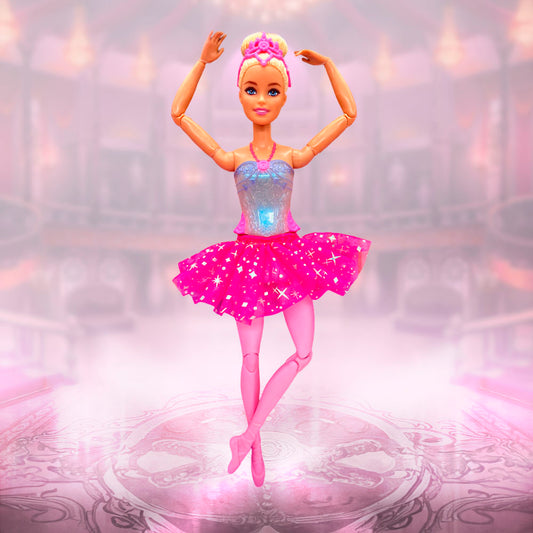Muñeca Barbie Bailarina Luces Brillantes