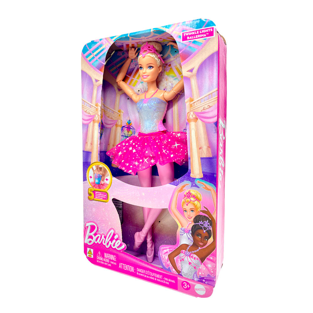 Muñeca Barbie Bailarina Luces Brillantes