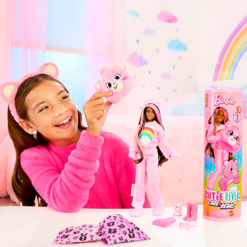 Muñeca Barbie Cutie Reveal Care Bears/Surtido