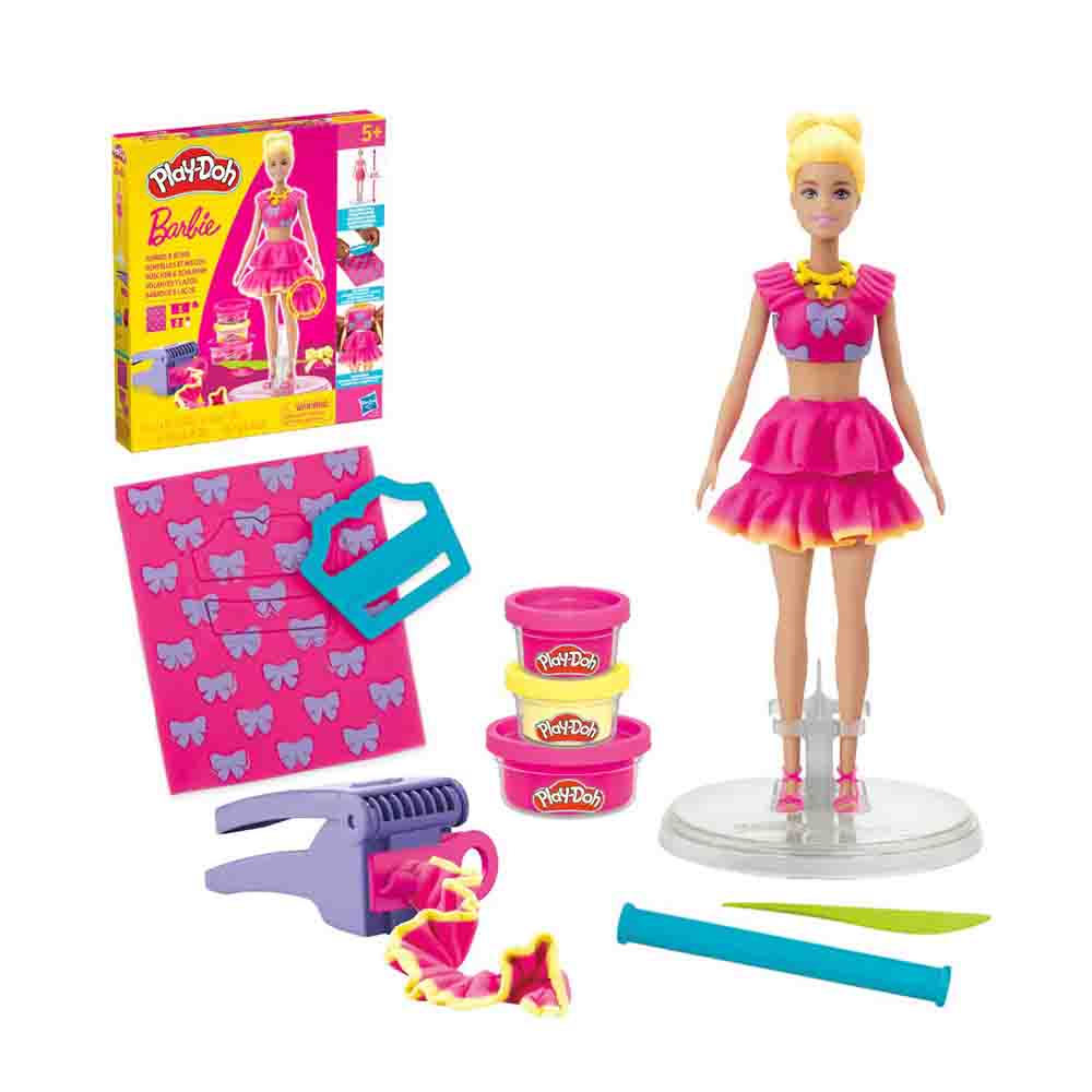 Play-Doh Barbie Fashionista Ruffles - Surtido