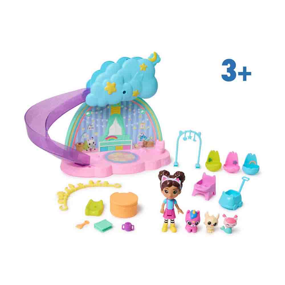 Set salón de juego gatos Gabby's Doll