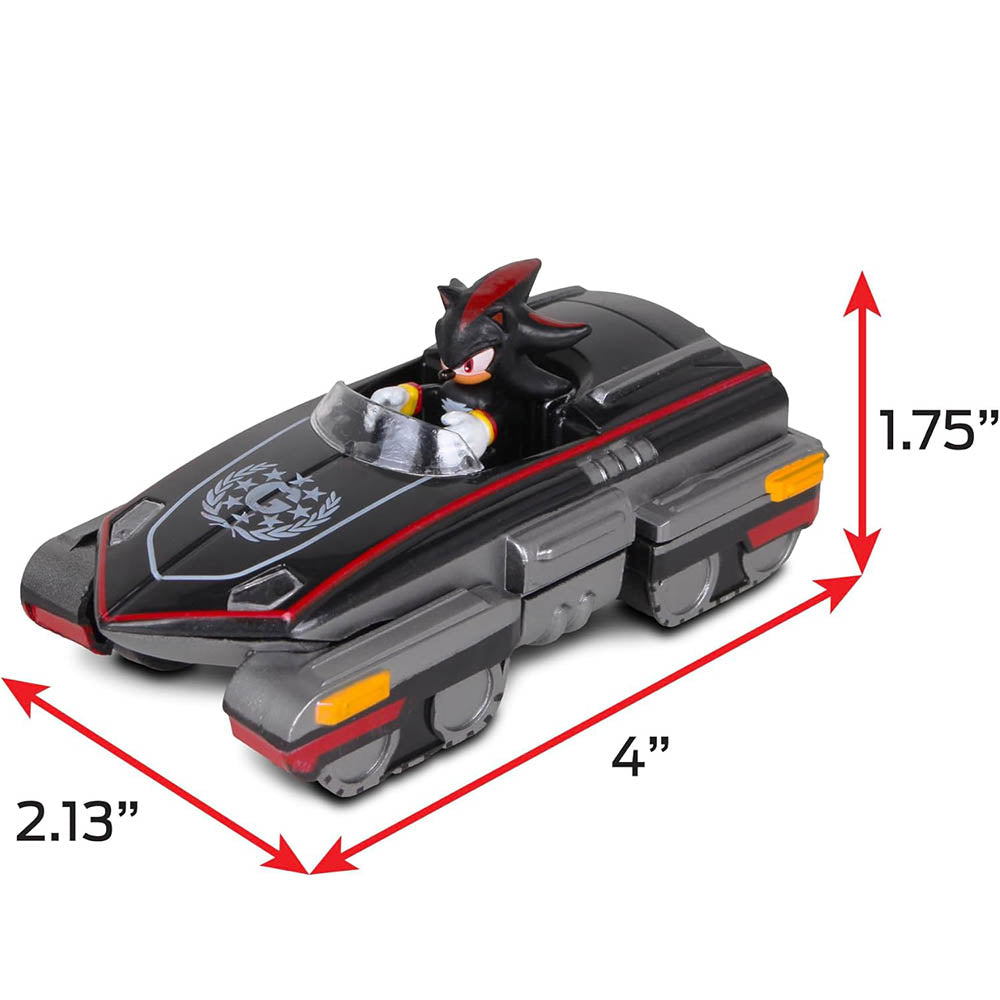 Vehículo Shadow Pull Back / Sonic