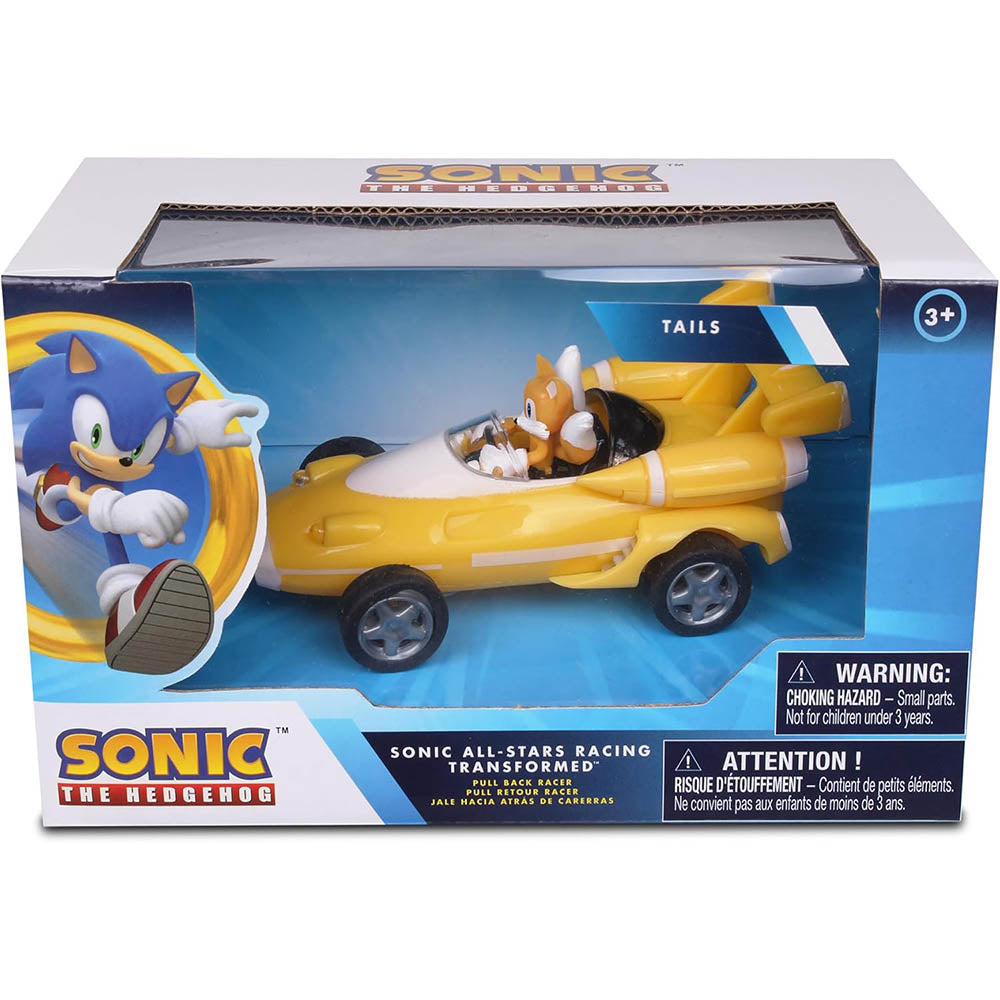 Vehículos Tails Pull Back / Sonic