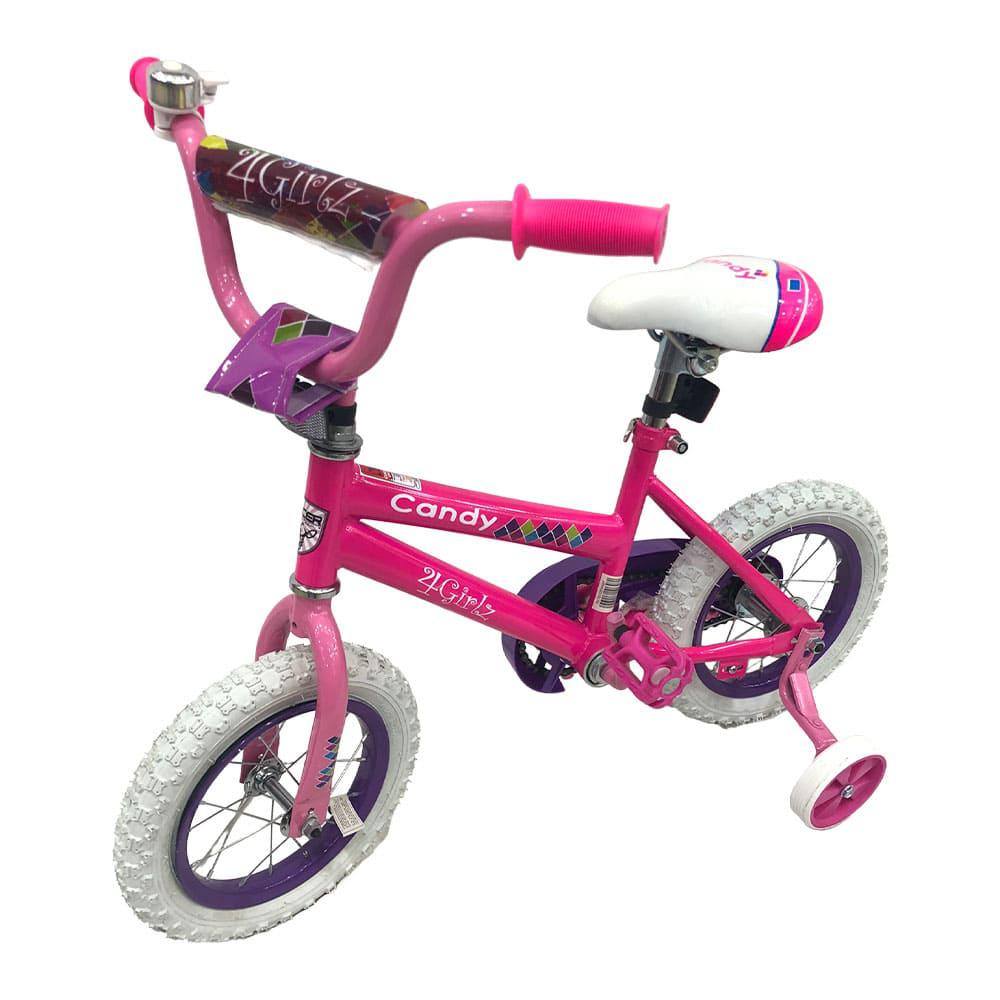 Bicicleta 12" Deluxe Rosada