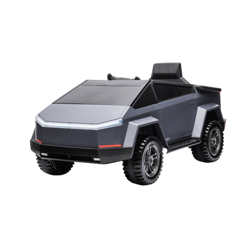 Carro Recargable Tesla Cyber Truck / R/C / Gris / 12V