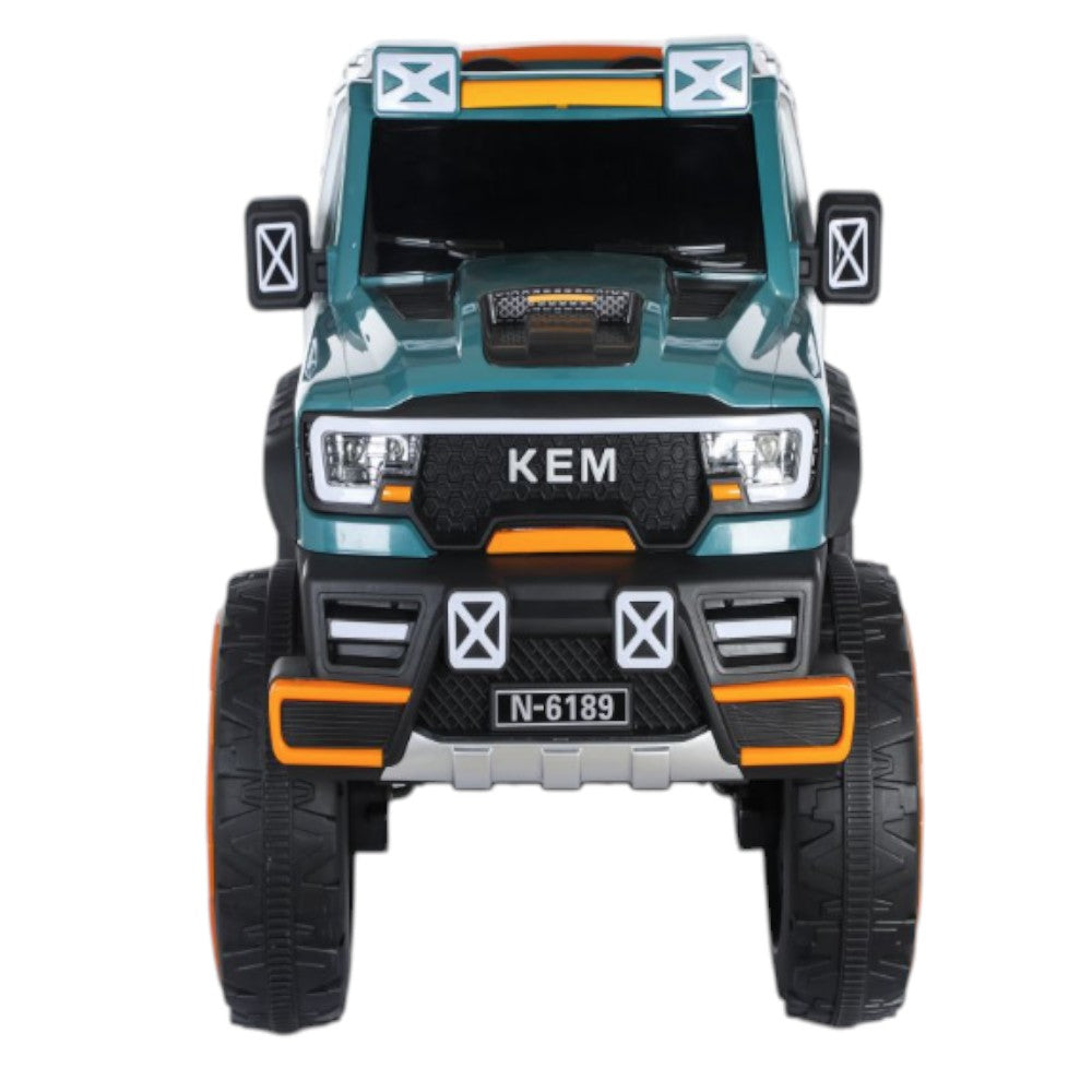 Carro Recargable verde Oscuro Ken 12V Overseas