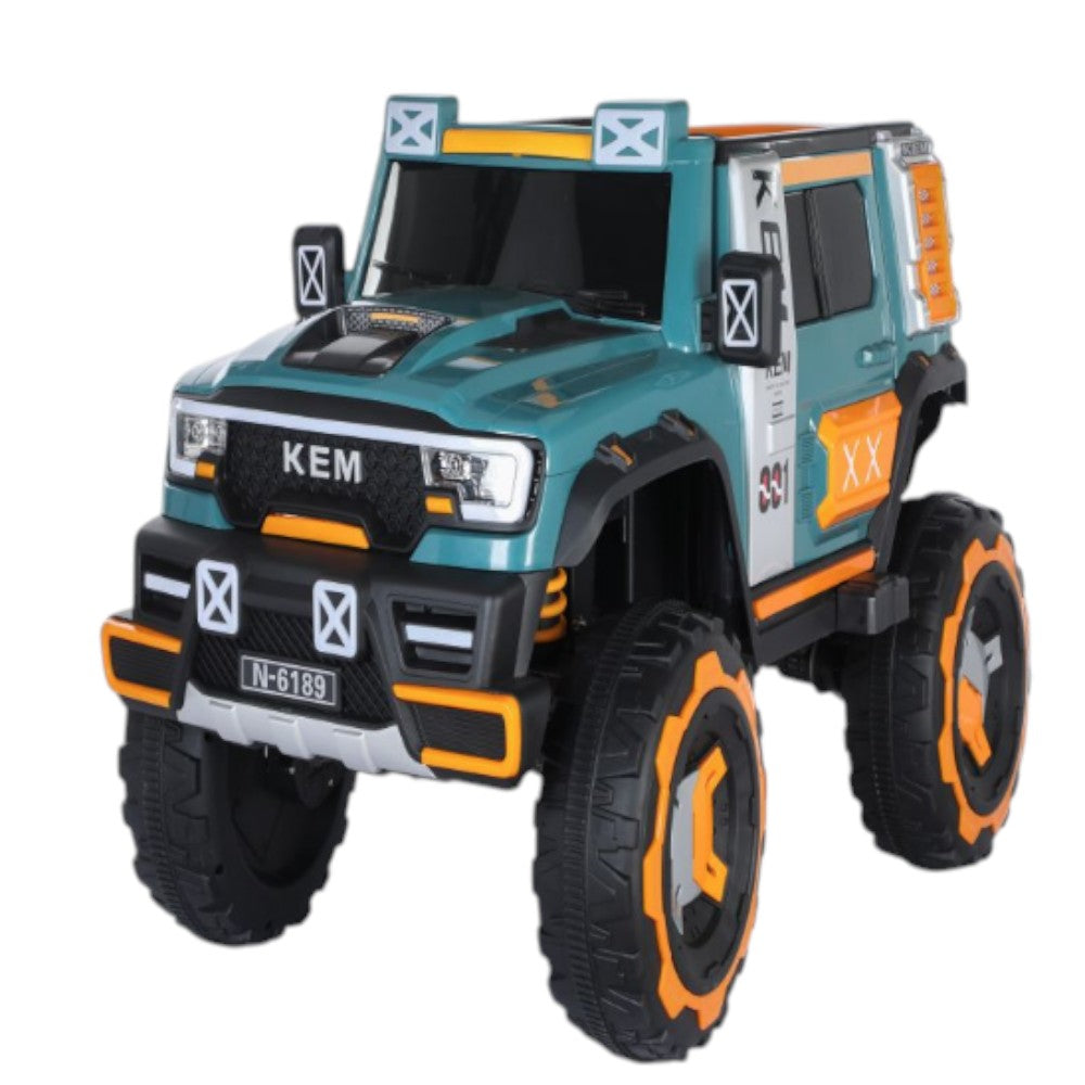 Carro Recargable verde Oscuro Ken 12V Overseas