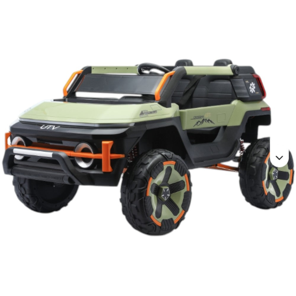 Carro Recargable W/RC UTV Verde 12V