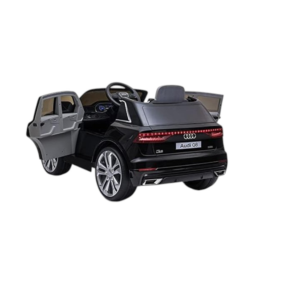 Carro Recargable Audi Q8 W/RC Negro 6V