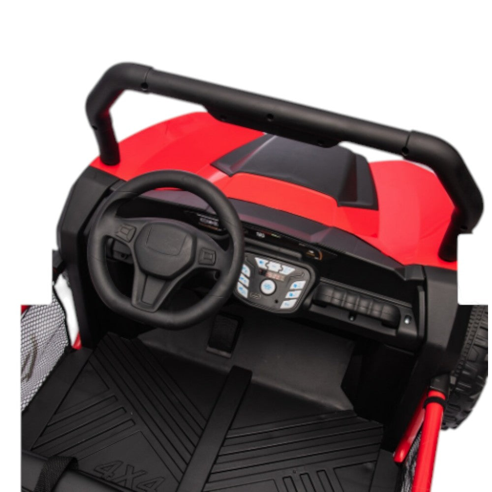Carro Recargable R/C UTV Rojo 12V