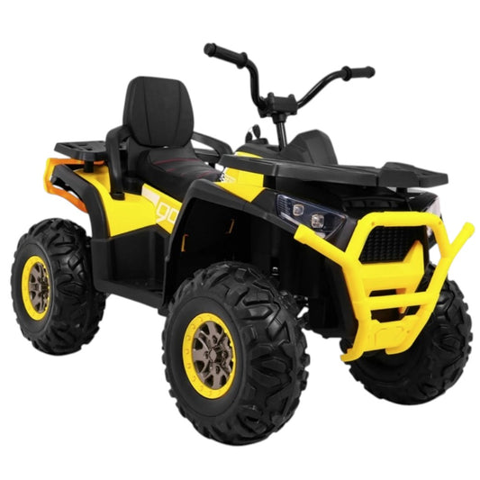 Cuatrimoto Recargable Amarillo/Negro Overseas