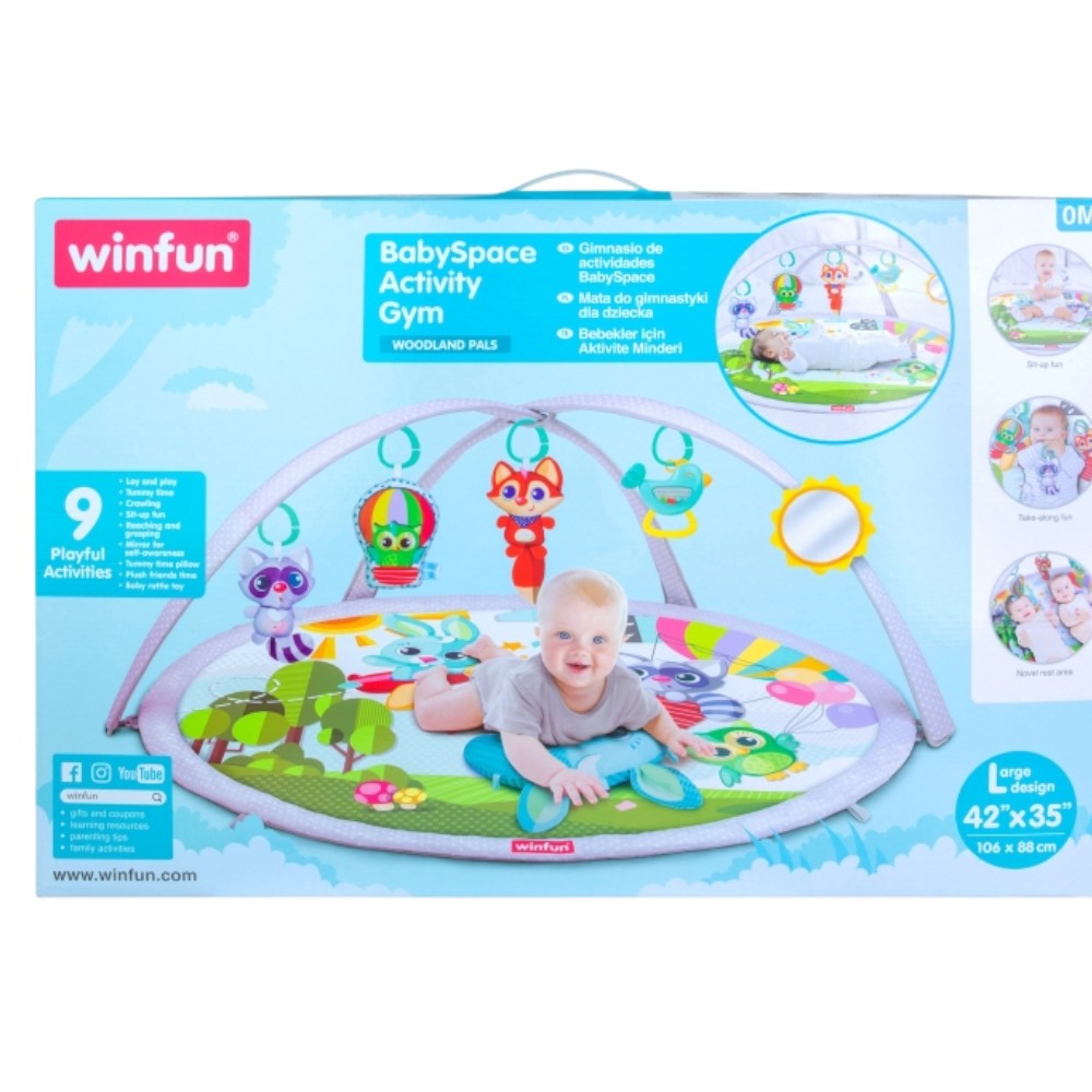 Gimnasio De Juegos Y Piscina De Pelotas Play Space/Winfun
