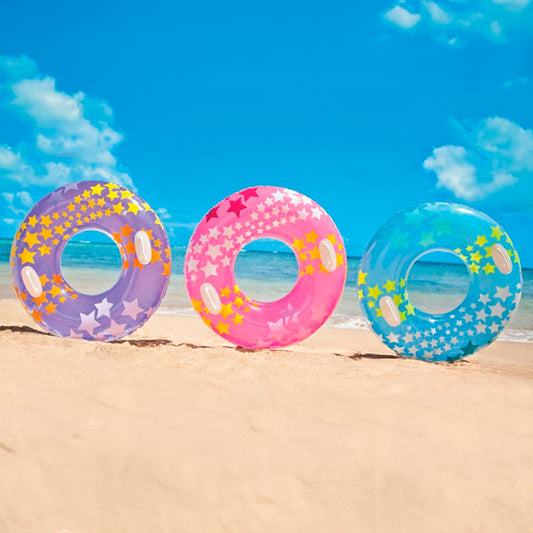 Flotador de Aro Intex Swirly Whirly - Surtido