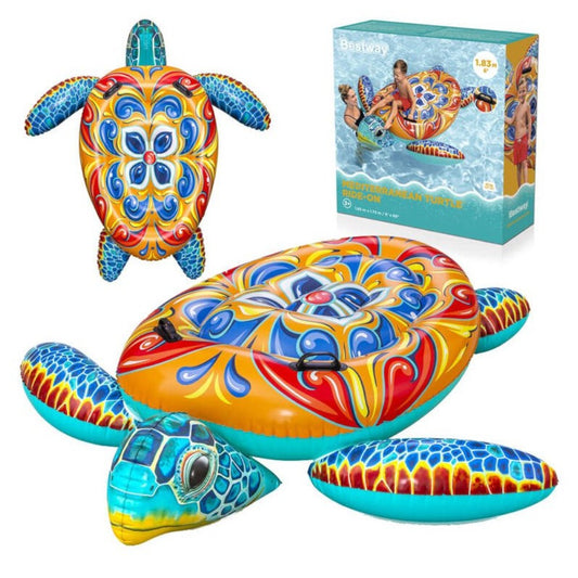 Flotador Montable Tortuga Mediterránea/Bestway
