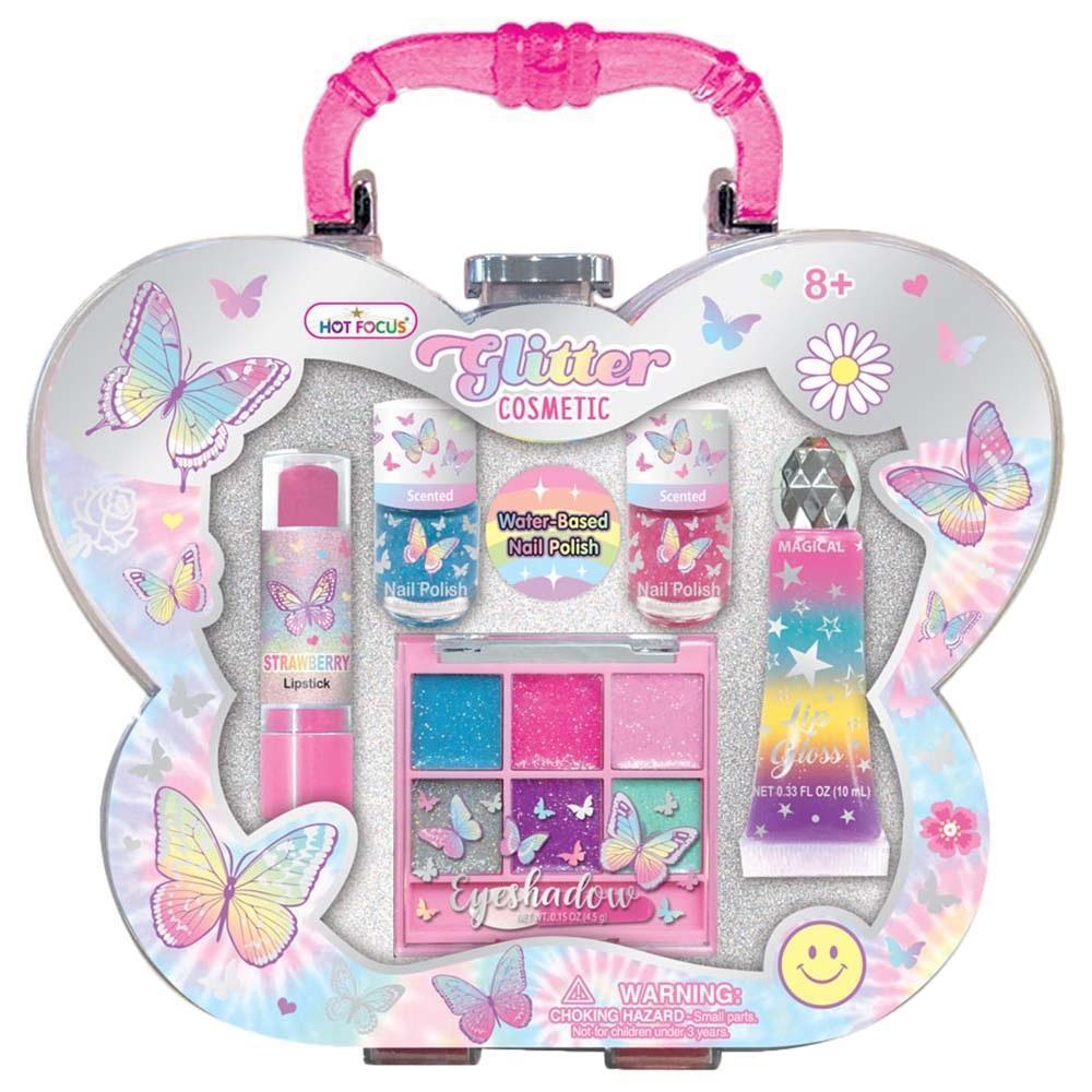 Maquillaje Hot Focus Para Niña Mariposas C/Accesorios