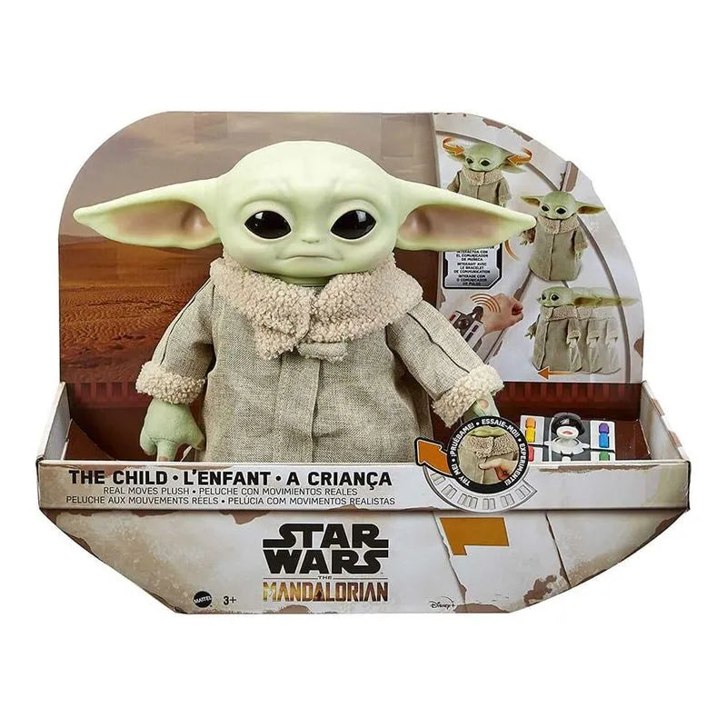 Peluche Baby Yoda Star Wars Con Sonido y Movimientos
