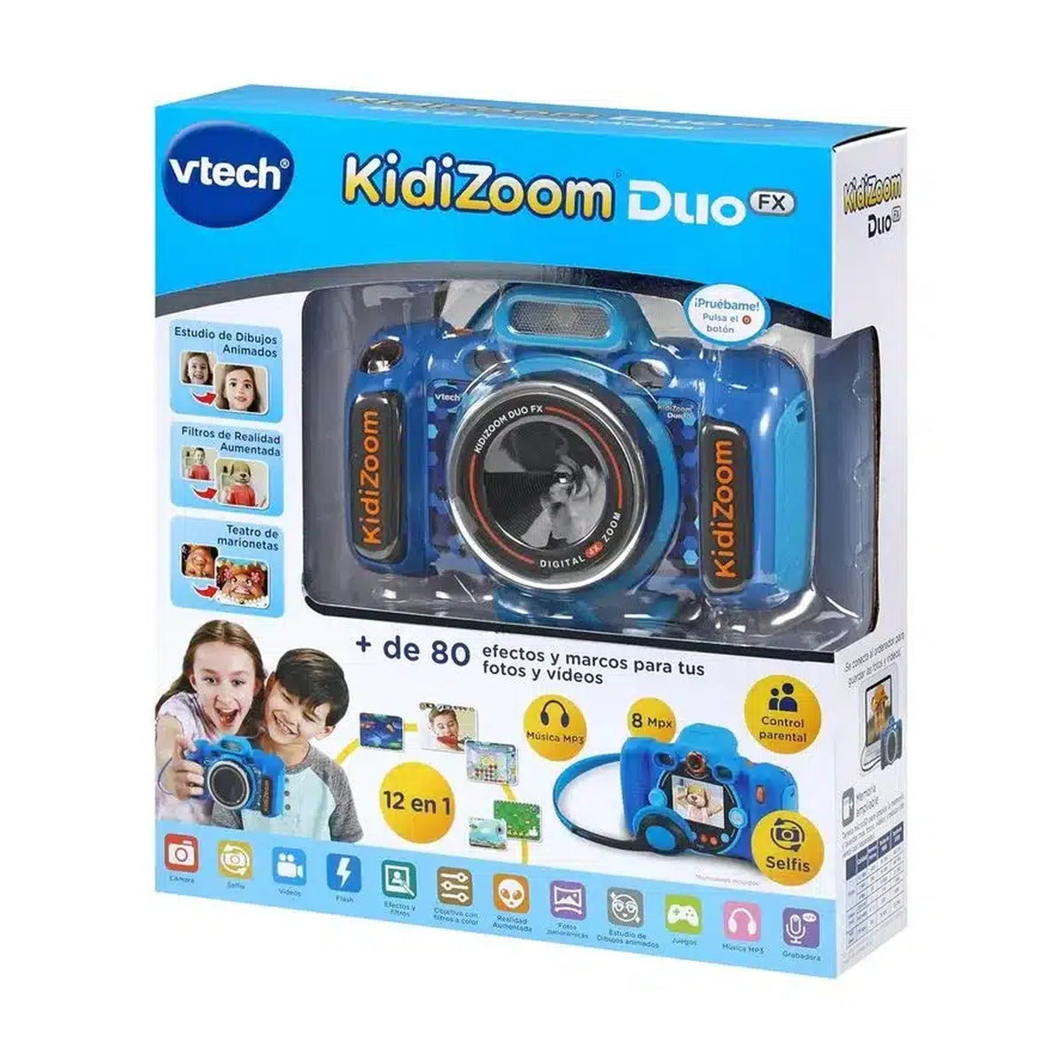 Cámara Kidizoom Duo FX 12 en 1 VTech Azul - VTECH - 11169533