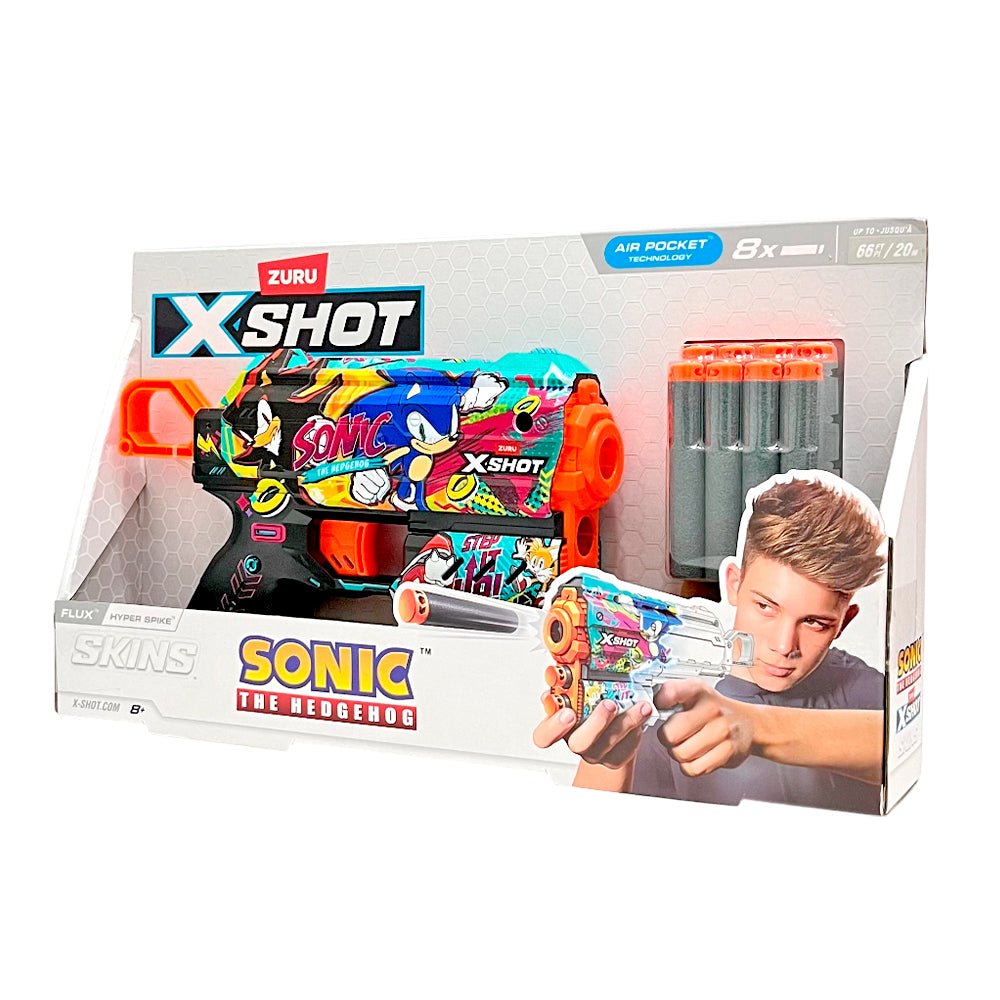 Lanzador Sonic c/8 Dardos / Zuru X - Shot - Zuru X - Shot - Titan.com.pa - 193052052797
