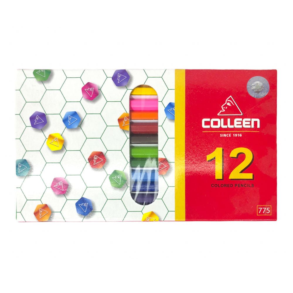Lápices de Colores Colleen 775 de 12 Colores | Titan.com.pa