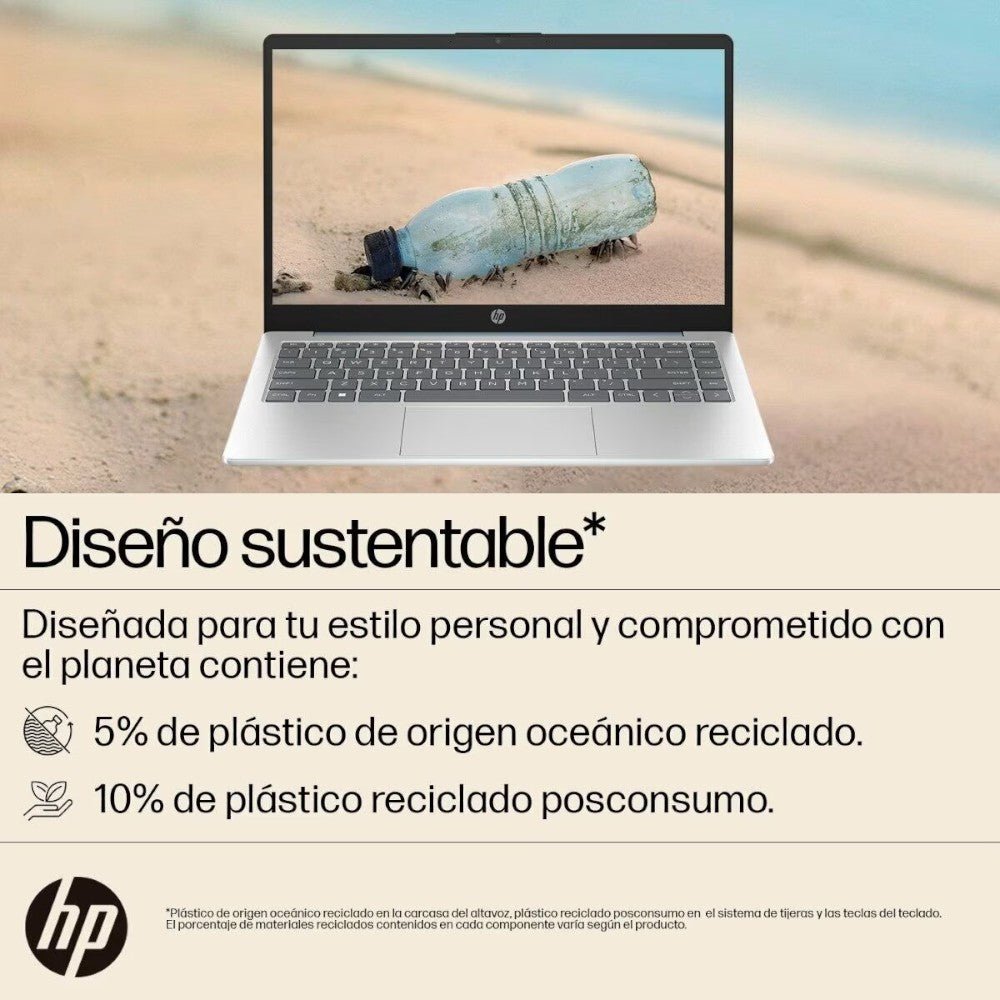 Laptop HP 14 - em0017la, Windows 11, 14", AMD Ryzen™ 5, 8GB RAM, 512GB SSD, FHD, OFF 365 - HP - Titan.com.pa - 198122843992