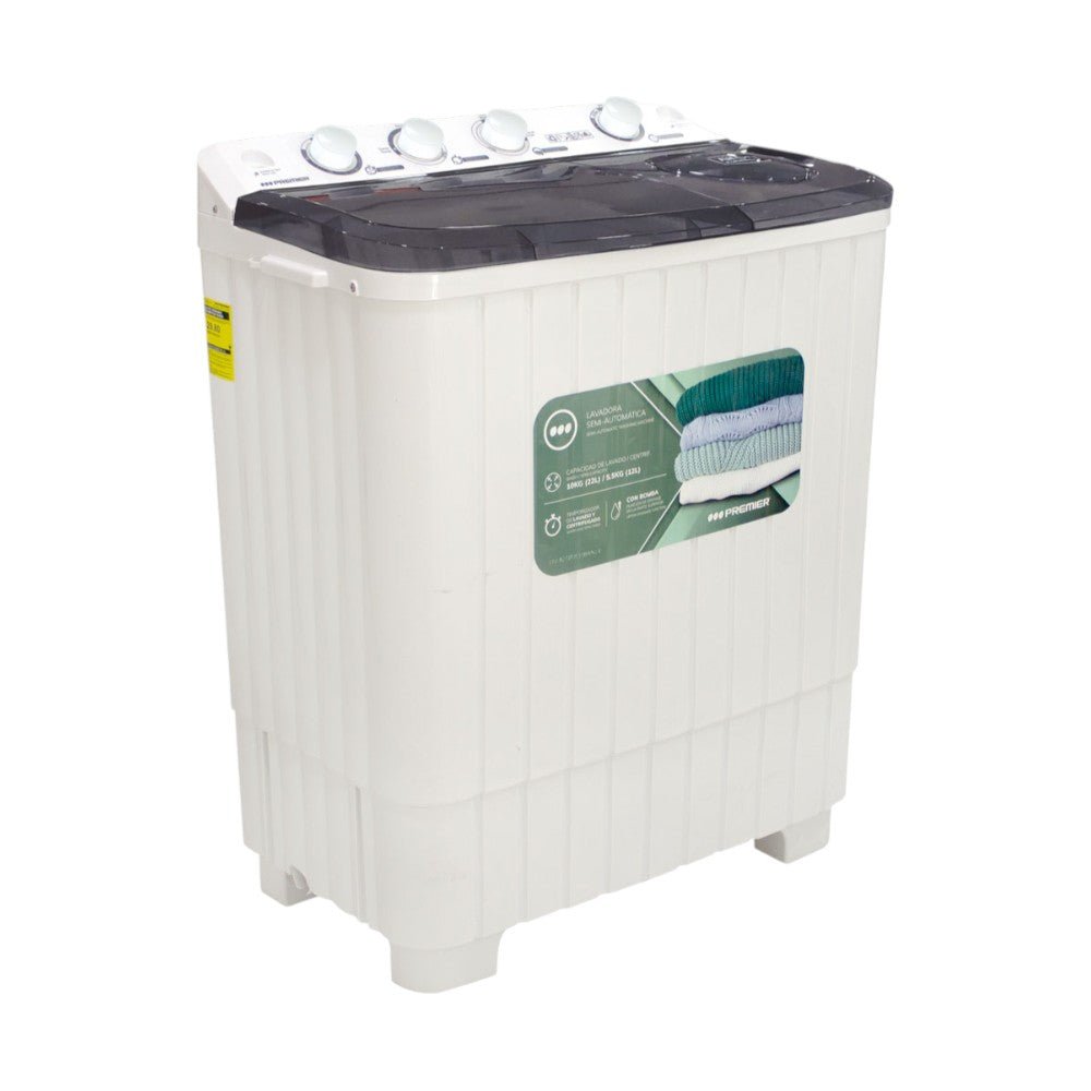 Lavadora Semi - Automática Premier 10kg | Doble Tina - Premier - Titan.com.pa - 7453064740017
