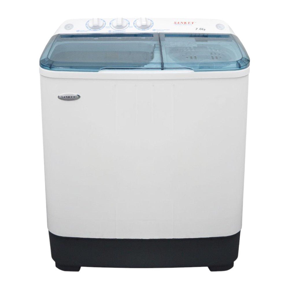 Lavadora Semi - Automática Sankey 7.0 kg / Blanca / Doble Tina - Sankey - Titan.com.pa - 7453013519220