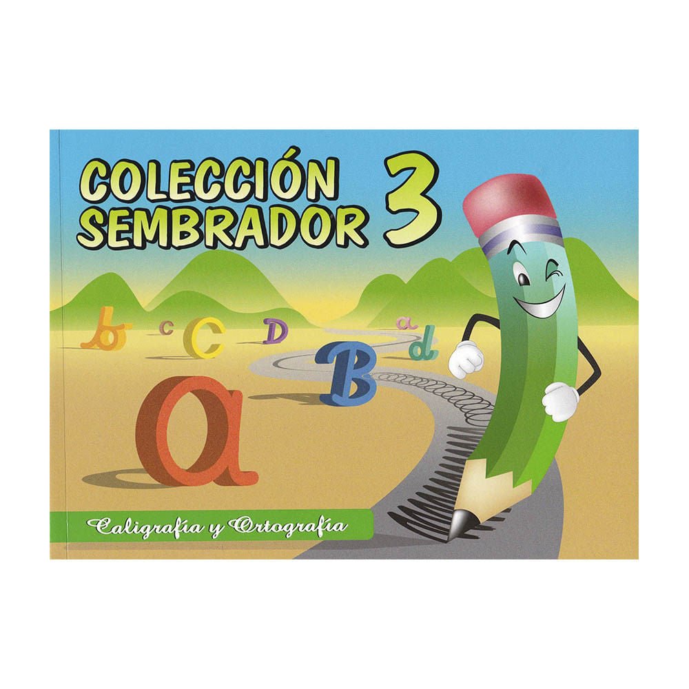 Libro Colección Sembrador Caligrafía y Ortografía N°3