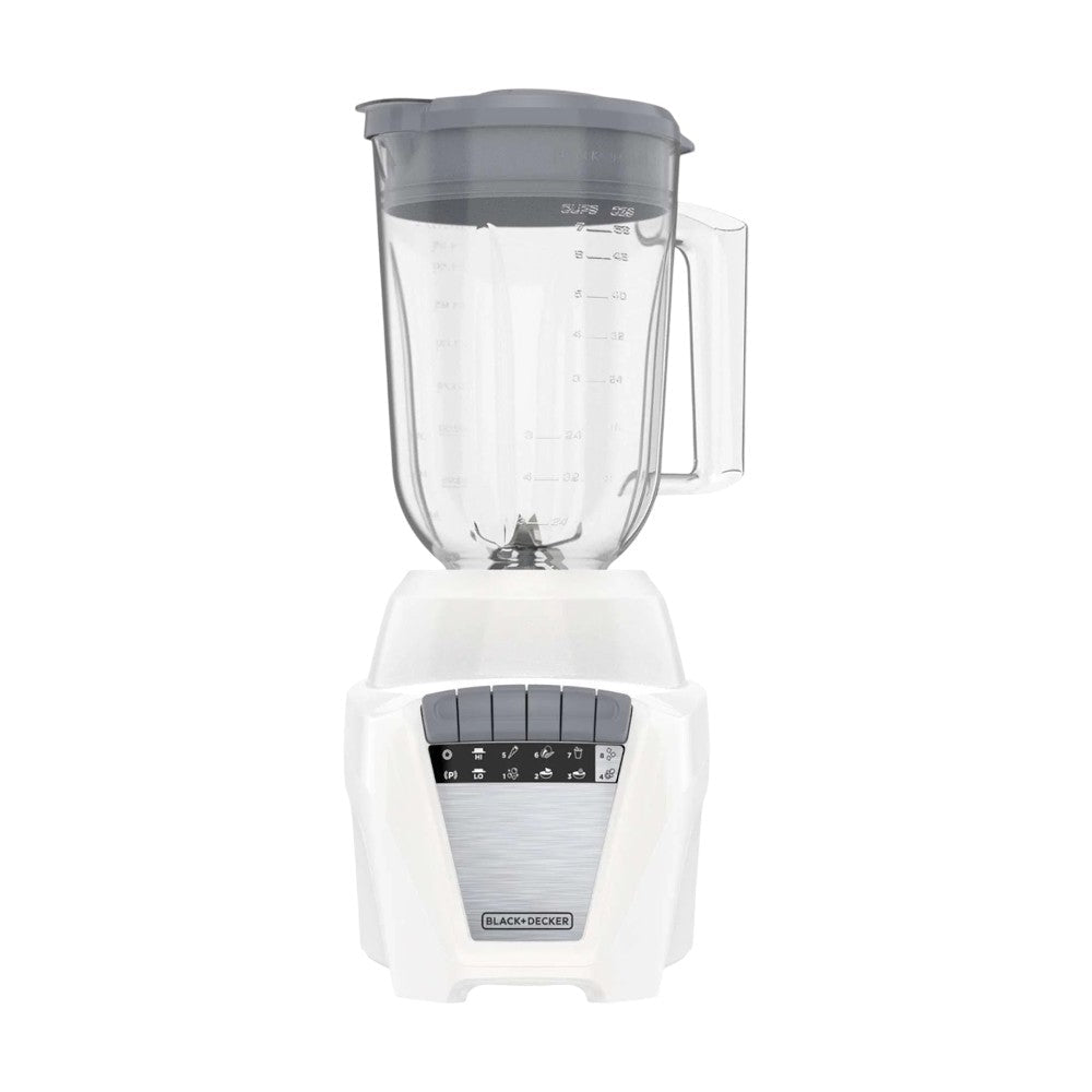 Licuadora Black&Decker 8 Velocidades / Jarra Plástica / Blanco - Black&Decker - Titan.com.pa - 050875003040