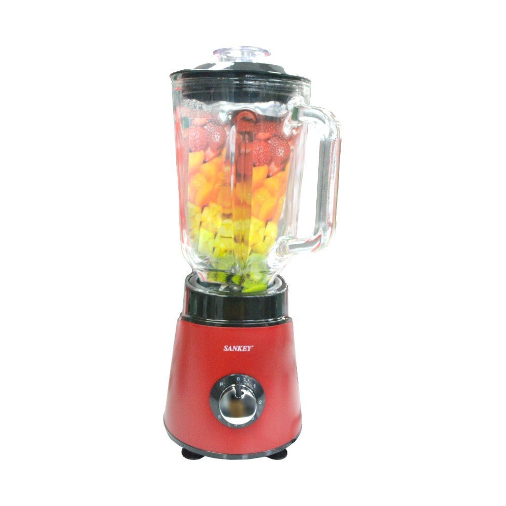 Licuadora Sankey Roja / Jarra de Vidrio / 1.5 Litros - Sankey - Titan.com.pa - 7453118904457