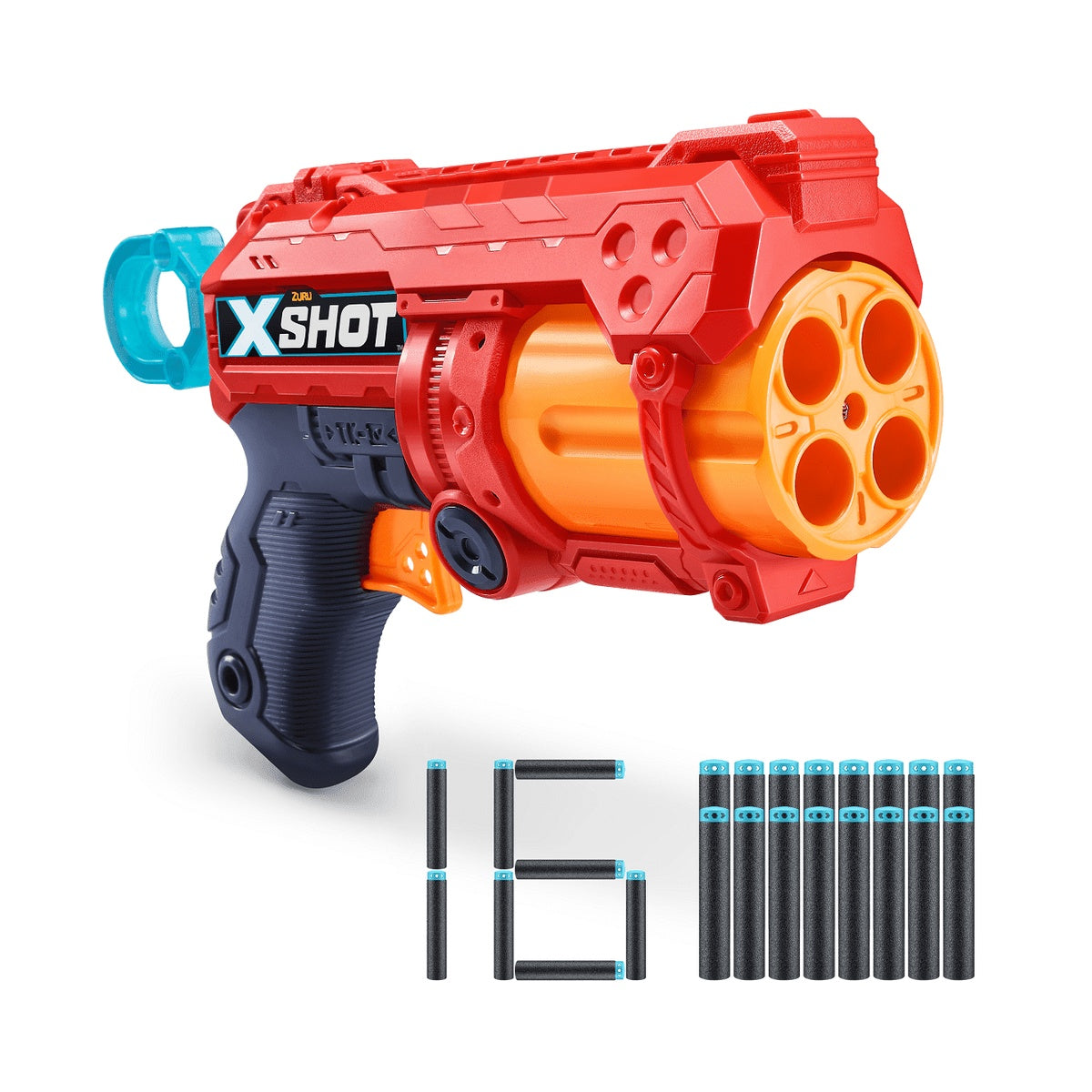 Lanzador X-Shot Excel Fury - X-SHOT RED - 11042741