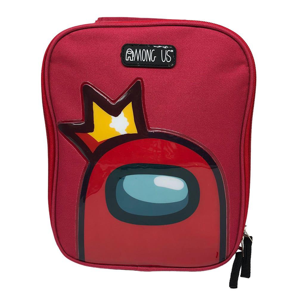 Lonchera Among Us Red
