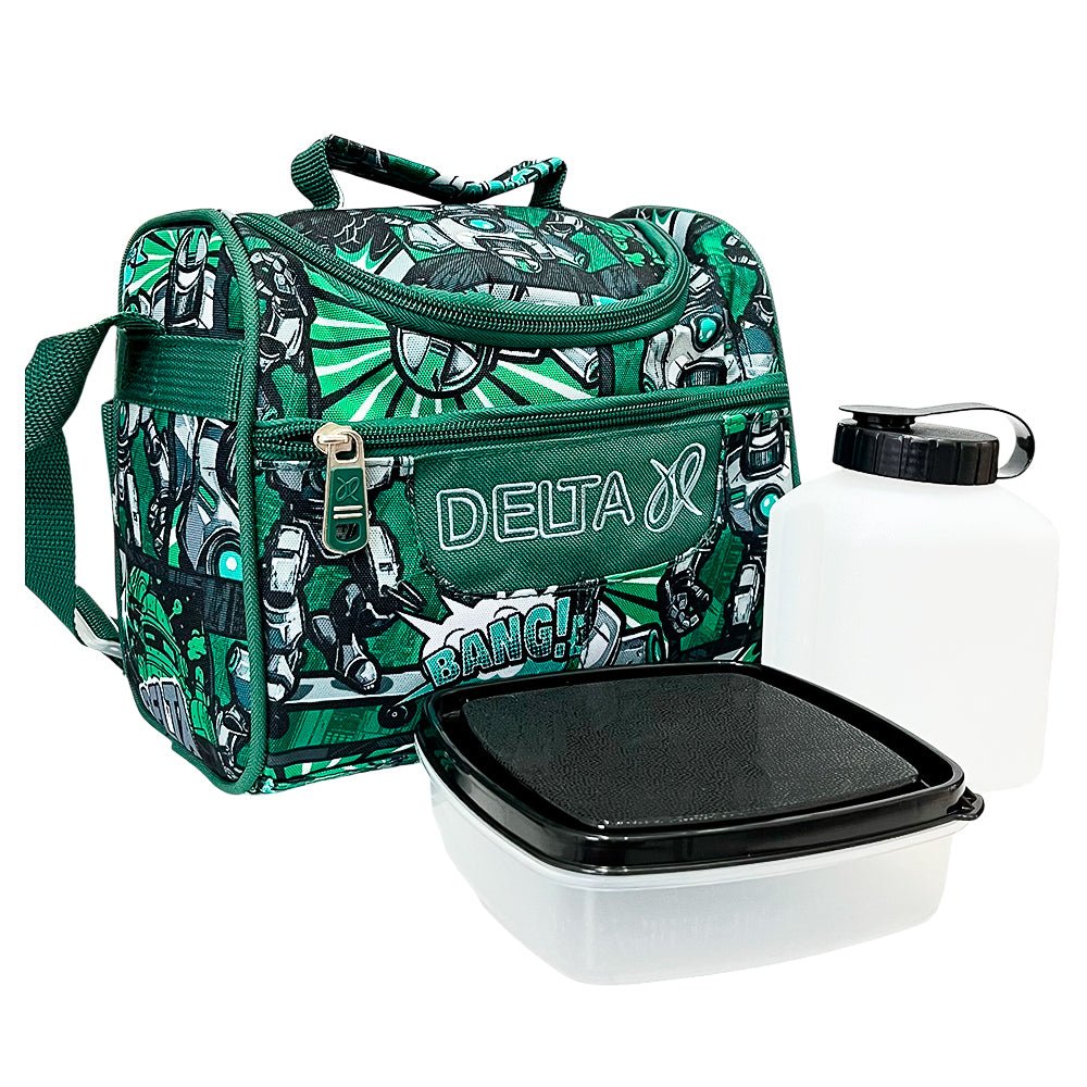 Lonchera Estampada Delta Para Niño / Con Accesorios / Surtido - Delta - Titan.com.pa - 7450219009128