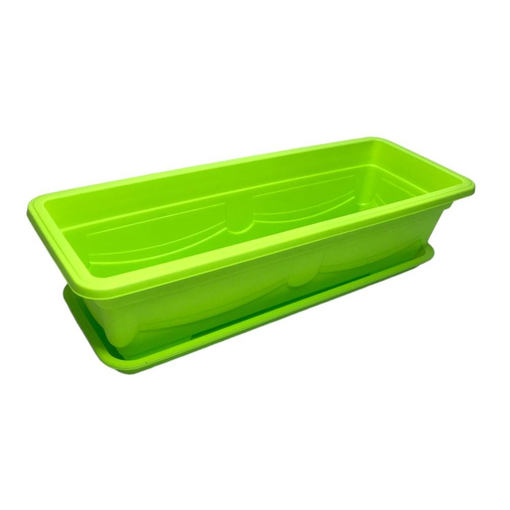 Macetero Plástico Homestar Rectangular - Surtido