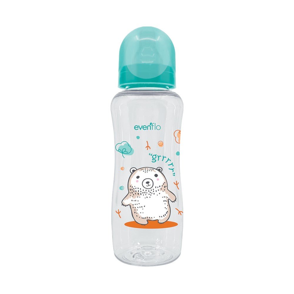 Mamadera Plástica Evenflo Zoo Friend 8 Onzas / Libre de BPA / Surtido - Evenflo - Titan.com.pa - 7501027513014